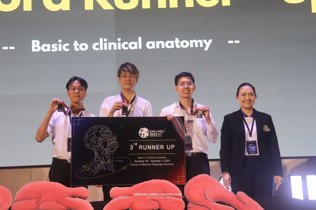 3rd Runner-up Chulalongkorn University (Anatomy rabbit)