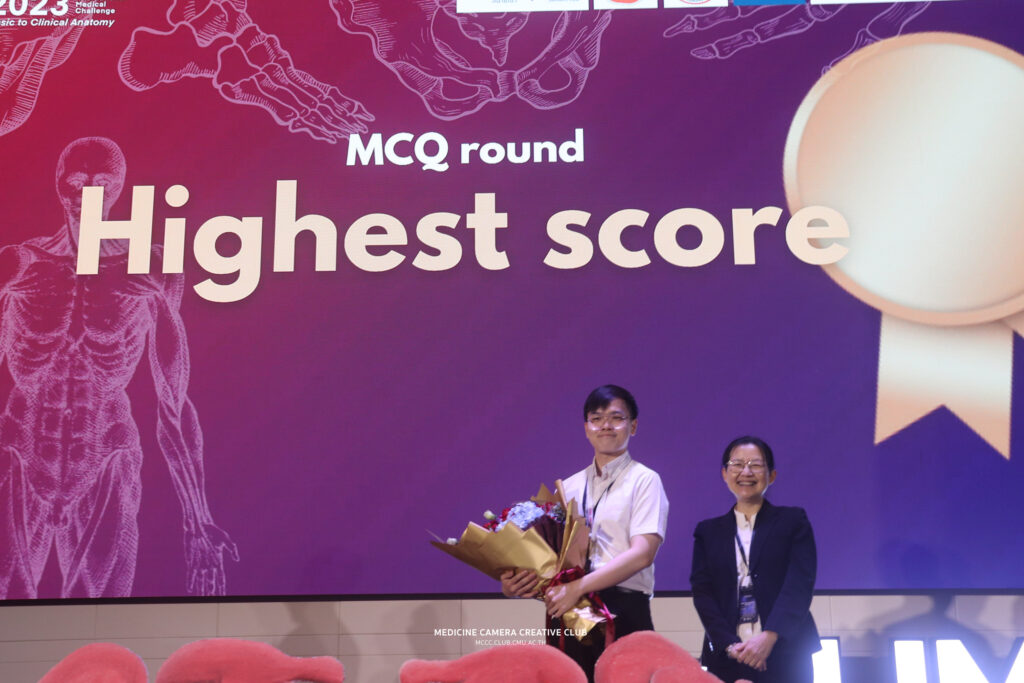 Highest MCQ Score Individual Mr. Pannatorn Ophasmongkolchai, Chulalongkorn University